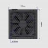 GEMBIRD ZASILACZ KOMPUTEROWY FORNAX POWER 650W 80+BRONZE ATX, 650W, AKTYWNE PFC, 12CM WENTYLATOR